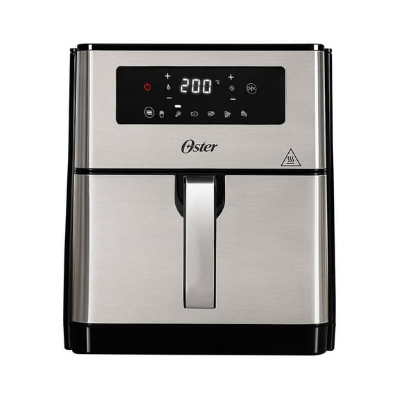 Freidora de Aire Oster Oster Digital Recubrimiento Diamond Force Plateado