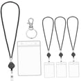 thumbnail image 5 of FESTFENDS Transparent Badge Holder Clear Design for Staff Plastic 1 Set, 5 of 8