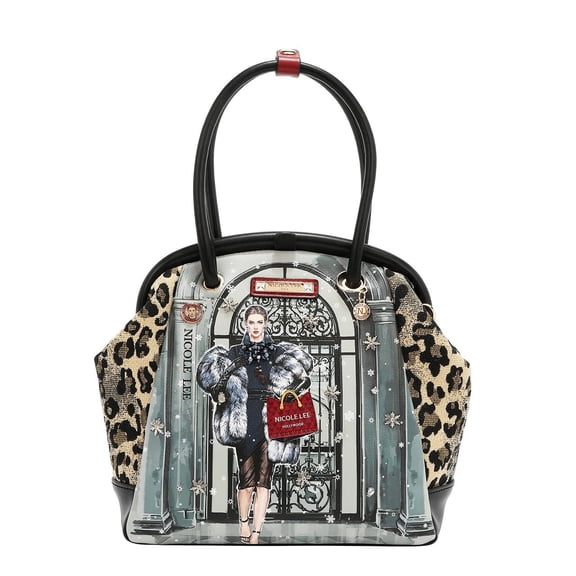 NICOLE LEE MODA SNOWFLAKE FRAME BAG