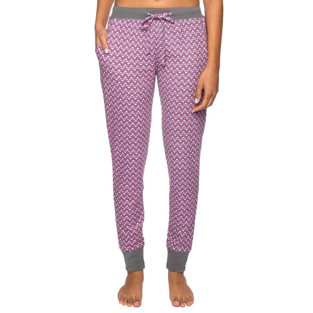 waffle knit jogger pants
