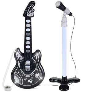 Best Choice Products Kids Flash Guitar Set, 19 Inch