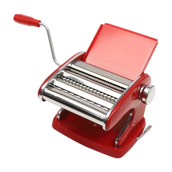 Stainless Manual Dough Roller Sheeter Noodle Pasta Dumpling Maker Machine Home
