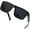 Glossy Black | Polarized Black, variant on Sunglasses for Big Wide Heads Mens Polarized XL  Square Sun Glasses