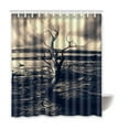thumbnail image 1 of ABPHQTO Cortina de baño de poliéster impermeable Tiger 160x180 cm, 1 of 2