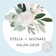thumbnail image 1 of Etiquetas redondas personalizadas para boda, recuerdo de dulces, cumpleaños, bautismo, tu foto, 100/120 unidades, 1 of 4