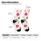 thumbnail image 2 of Fotbe Donut Calcetas Largas con Estampado para Hombre y Mujer – Calcetas de Compresión Transpirables y Elásticas, Viajar y Uso Diario Talla 5-11, 2 of 6