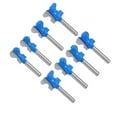thumbnail image 6 of 6mm 1/4\" Double Finger Router Bits for Wood Milling Cutter Industrial Grade Bit, 6 of 8
