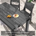 thumbnail image 5 of 5 Piece Outdoor Dining Set,Weather Patio Table and Chairs Furniture Set for Lawn Garden Backyard, 5 of 7
