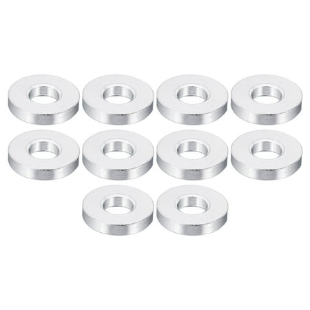 

Uxcell 0.17 ID x 0.39 OD x 0.08 L Round Aluminum Spacer Fit for M4 Screw Bolts 10 Pack