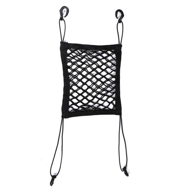 Moyic Organizador de bolsa de red de malla para coche entre la bolsa de almacenamiento del respaldo del asiento protector de barrera para perros y Almacenamiento y organización del hogar Moyic HA022577-00