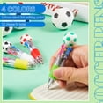 thumbnail image 3 of Pack de 12 bolígrafos deportivos 4 en 1 Kosiz con temática de fútbol, punta 0.5 mm, 3 of 6