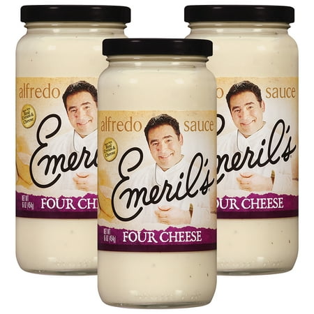 (3 Pack) Emeril'sÃÂ® Four Cheese Alfredo Sauce 16 oz.