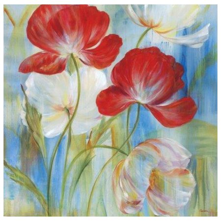 UPC 842119064623 product image for Portfolio Canvas Decor 30 by 40-Inch Printed Wall Art Painting, Large, Scarlet S | upcitemdb.com