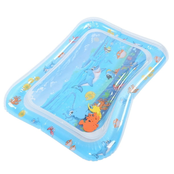 Tapis D'eau Pour Bébé, Tapis D'eau Gonflable Pliable Portable En PVC épais  Pour Bébé #2 