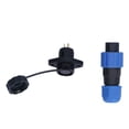 thumbnail image 2 of IP68 Waterproof Plug Socket Male Female Flange Mount Industrial Aviation Power Connector SP133 Pin (250V 5A), 2 of 10