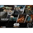 thumbnail image 2 of Star Wars The Mandalorian 6 Inch Action Figure 1/6 Scale - Grogu Set Hot Toys 908288, 2 of 2