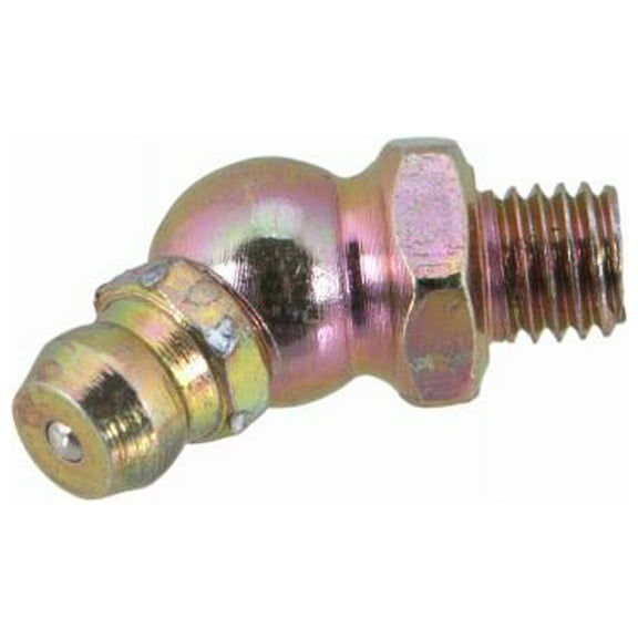 Wilmar W54245 Grease Fittings, 45 Degree, 1/4-In. x 28 Thread, 10-Pk. - Quantity 12