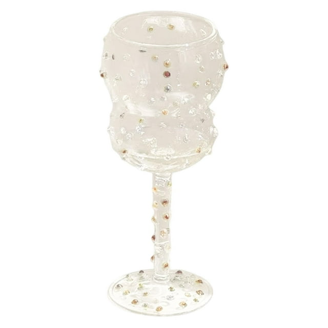 Diseño de Candy Dot Drink Bebada de vidrio de copa de copa portátil fácil de novedad limpia para la celebración de cumpleaños de aniversario