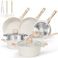 thumbnail image 1 of Juego de ollas y sartenes SODAY, utensilios de cocina antiadherentes, 13 unidades, 1 of 7