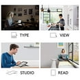 thumbnail image 4 of Open Box LOGITECH SLIM COMBO CASE DETACHABLE BACKLIT BLUETOOTH IPAD 5TH 6TH GEN BLACK, 4 of 6