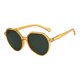 thumbnail image 2 of Retro Redondo de sol Protección Unisex Playa Verde anaranjado Hugo Gafas de sol retro, 2 of 9