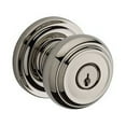 thumbnail image 7 of Baldwin Reserve ENTRATRR049 Entry Traditional Knob and Round Rose Matte Brass and Black Finish, 7 of 7