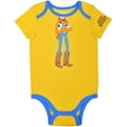 thumbnail image 4 of Disney Babys Short Sleeve Onesie with Cap, Toy Story Woody Costume, Romper Set, Yellow, Size 12M, 4 of 4