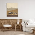 thumbnail image 3 of Stupell Industries Rustic Lodge Modern Mountains Horses Canvas Art, 24 x 30, by Patricia Pinto, 3 of 8