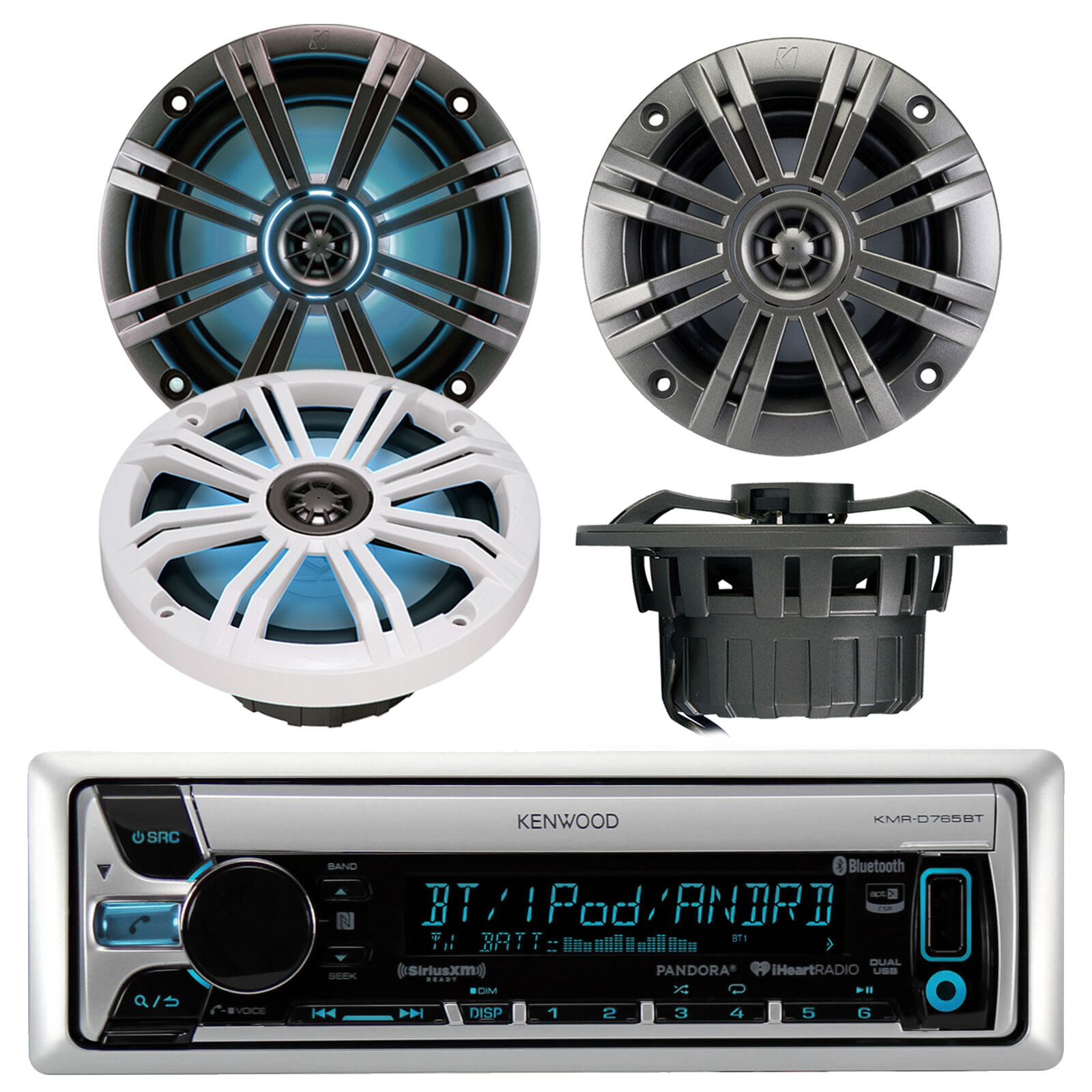 kicker bluetooth radio