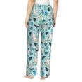 thumbnail image 3 of Picia Sea Life Womens Soft Woven Cotton Elastic Waistband Sleep Pajama Pant Lounge Sleep Pant With Pockets And Drawstring-X-Large, 3 of 9