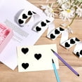 thumbnail image 3 of Costeam 500 Labels/Roll Self-Adhesive Heart-Shaped Blank Stickers for Gift Wrapping Decor, 3 of 6