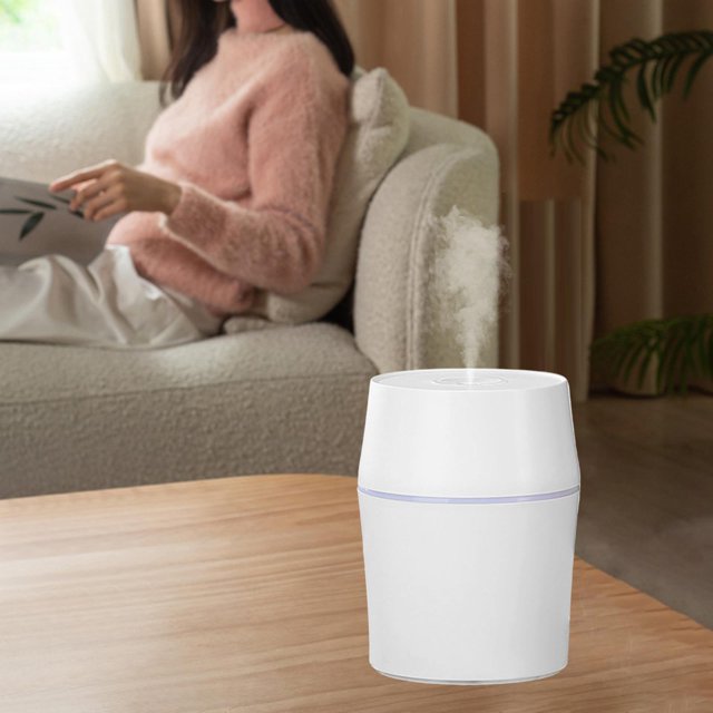 Mini humidificador de aire Macarena 200ml difusor de aceites esenciales con luz ambiental
