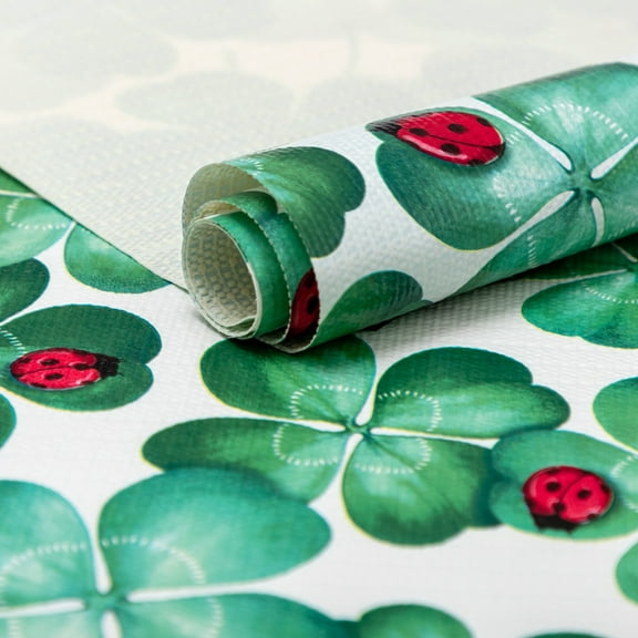 Grip Prints 12 in. x 5 ft. Non-Adhesive Vinyl Top Drawer and Shelf Liner Waterproof Shelf Liners for Kitchen Cabinets