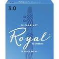 thumbnail image 2 of Cañas para clarinete D'Addario Woodwinds Royal Bb, paquete de 10 unidades, Strength 3.0, 2 of 2