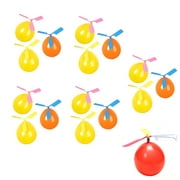 Angle View: Balloon Airplane Light Balloon Helicopter Safe Balloon Flying Saucer Funny Children's Educational and Creative Toys for Party School Christmas
