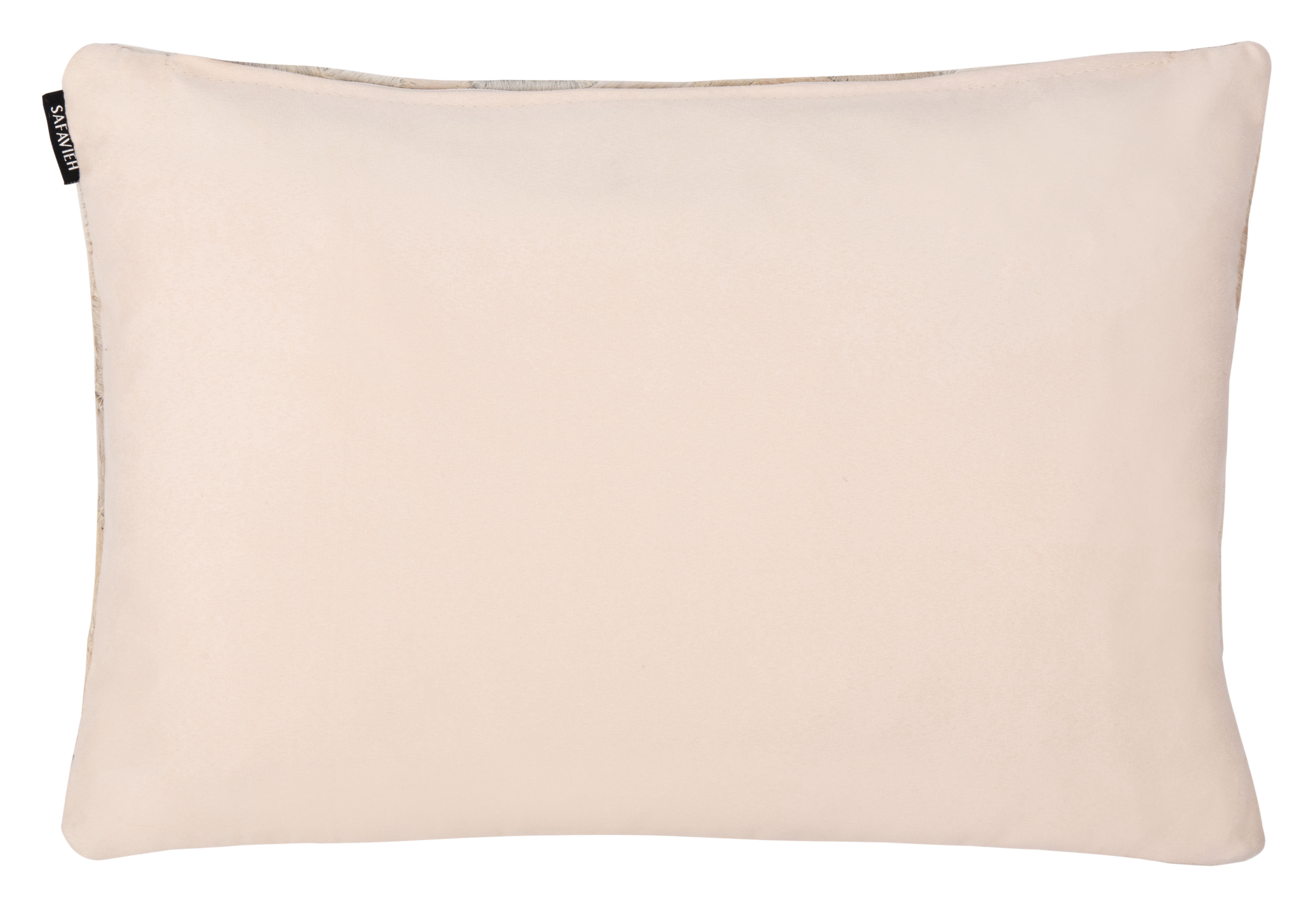 Safavieh Marley 14" x 20" Modern Multi/White Chevron Decorative Pillow