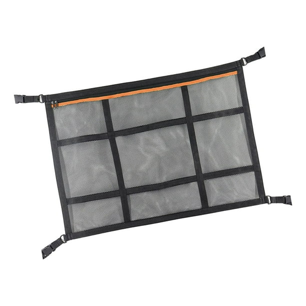Red de Carga para Techo de Coche Sunnimix Organizador de Almacenamiento Color Naranja