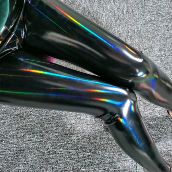 Plus Size Pants Women PVC Latex Leather Sexy Hollow Out PU Trousers Ladies  High Waist Bodycon Seamless Leggings Custom From Jovialrade, $53.15