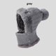 thumbnail image 1 of Yhmxh Gorro de invierno de lana con cuello de una pieza, 1 of 1