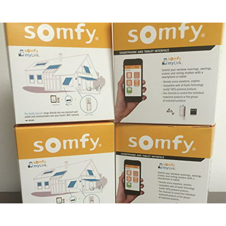 Somfy MyLink RTS Smartphone and Tablet Interface/ WiFi to Radio Technology Control Blinds with phone!(MPN