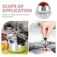 thumbnail image 3 of WHAMVOX 2Pcs Pressure Regulator Valve Fit Part Aluminum for Cooking and Kitchen Use, 3 of 8