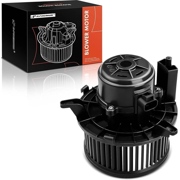 A-Premium HVAC Heater Blower Motor Assembly Compatible with Buick, Cadillac, Chevy & GMC Vehicles - Enclave, Escalade EXT, Avalanche, Silverado 1500/3500, Tahoe, Suburban 1500/2500, Acadia - Front