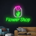 thumbnail image 3 of Handmadetneonsign Flower Shop Led Sign, Flower Neon Sign, Flower Neon Light, Florist Neon Sign, 3 of 5