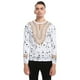 thumbnail image 3 of Camiseta De Manga Larga Con Estampado Floral En 3D De Estilo Étnico Para Hombre (Blanco) (Xxl)-195592.04 Likrtyny Caballero, 3 of 8
