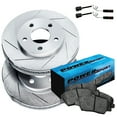 thumbnail image 1 of PowerSport Front Brakes and Rotors Kit |Front Brake Pads| Brake Rotors and Pads| Ceramic Brake Pads and Rotors |fits 1987 Mercedes-Benz 190D, 1 of 7