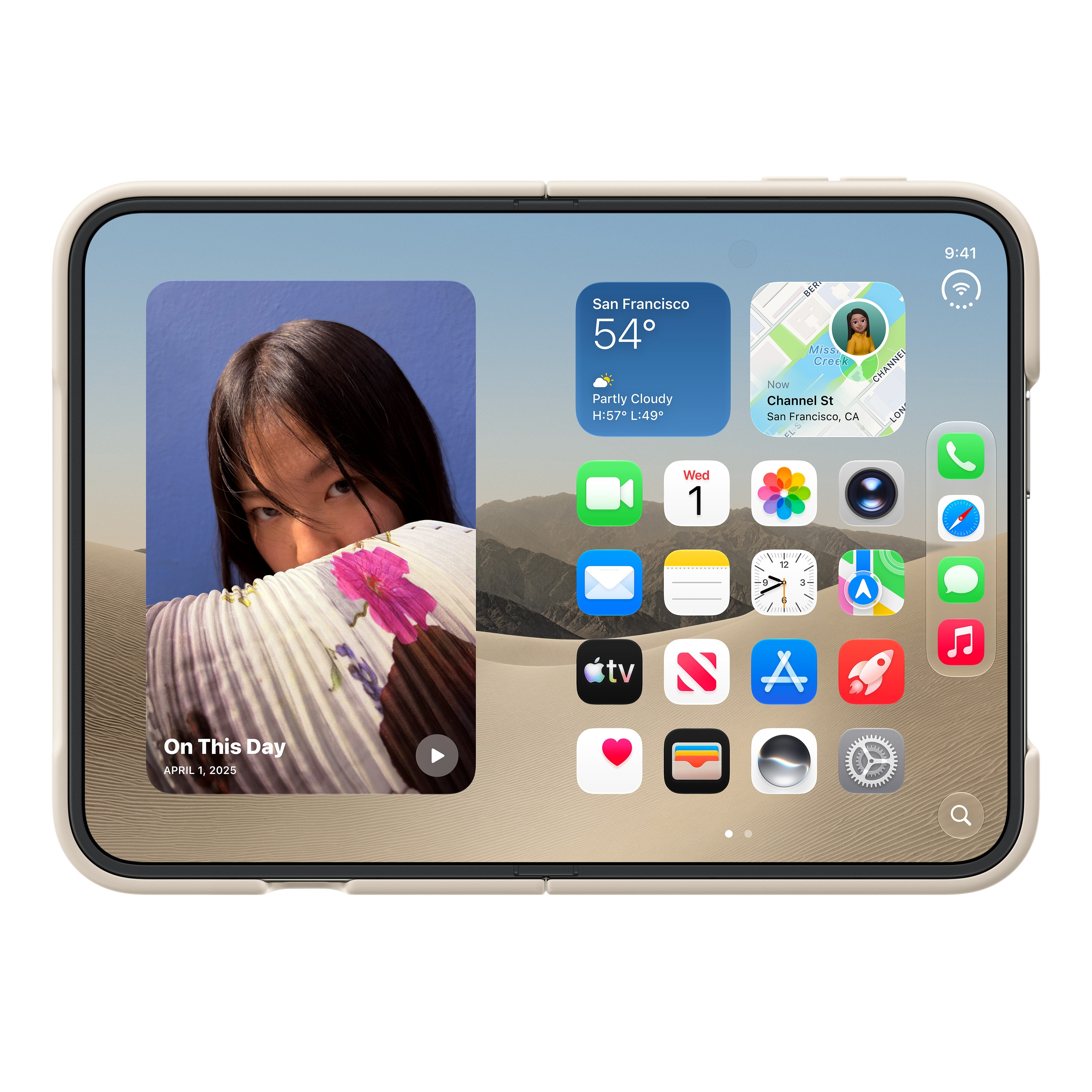 Apple iPhone Duo Case - Sand