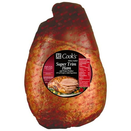 Cook's Traditional Bone-In Hickory Smoked Whole Ham , 8-11 lbs