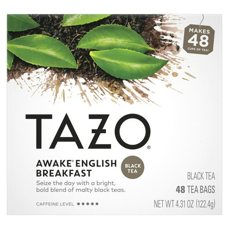 TAZO Awake English Breakfast Black Tea Tea Bags 48 Count