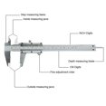 thumbnail image 3 of Vernier Caliper Stainless Steel Measuring Tool - 0-6 Inches/150mm, 3 of 5
