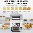thumbnail image 4 of Garvee Industrial Conveyor Toaster – 300 Slices/H Heavy-Duty Stainless Steel Electric Oven, 4 of 8